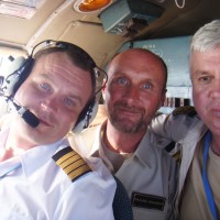 Crew An-32 - Aleksandrov A., Lekomtsev A., Stepanov A.